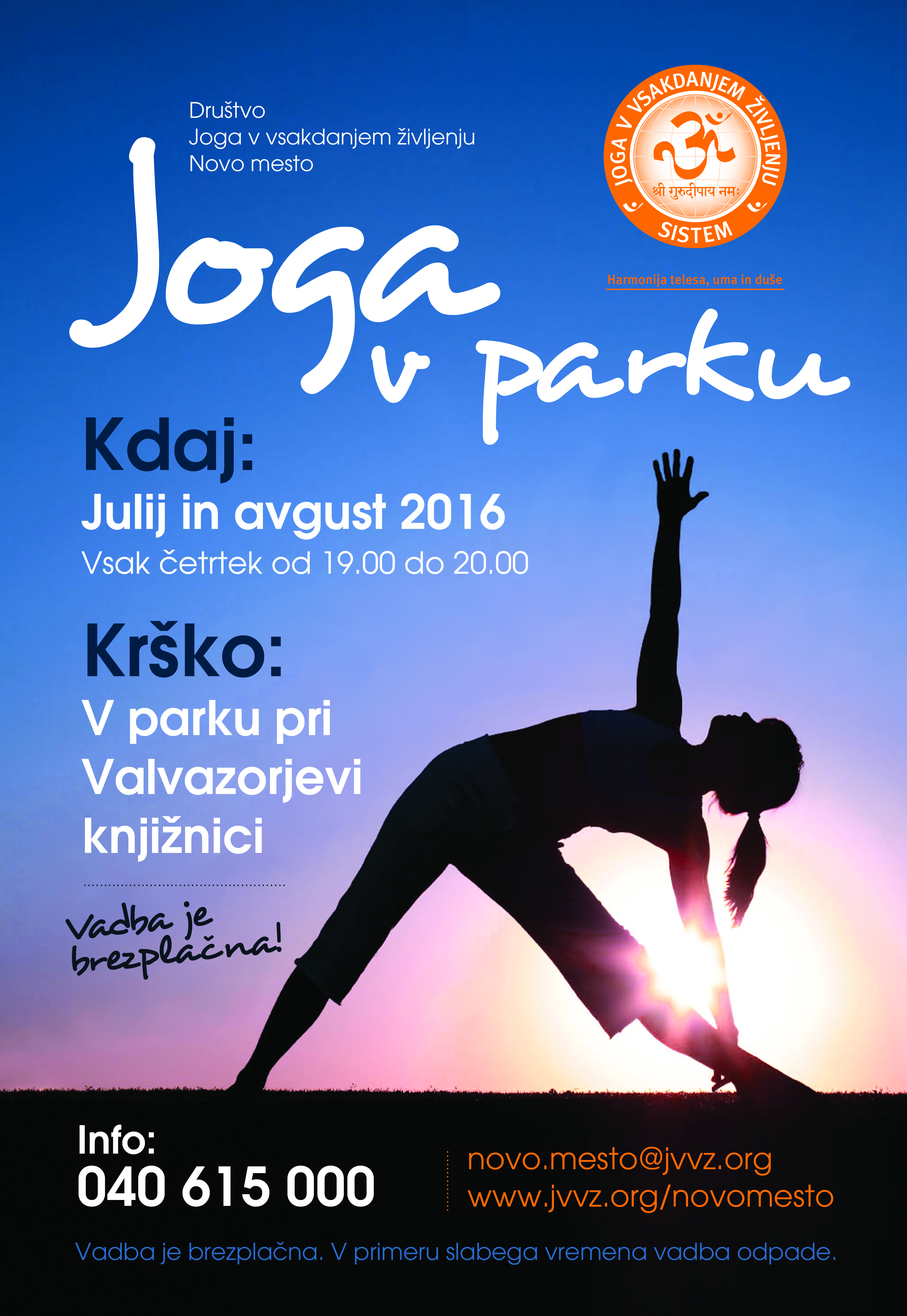 a3 plakat joga park brezice